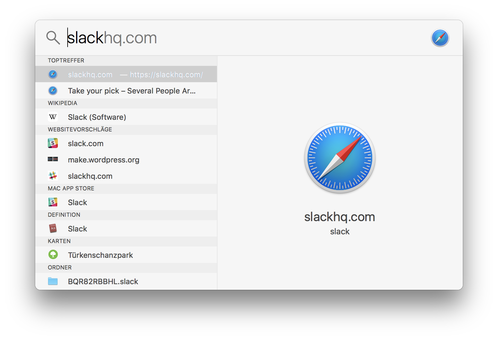 Slack app for mac